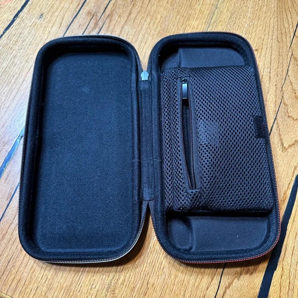 Black Handheld Nintendo Switch 1 OLED Console Carrying Case